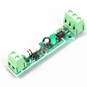 1-Bit AC 220V Optocoupler Izolácie Modul Testovania Rada Adaptívne pre PLC
