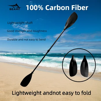 100% Carbon Fiber Kanoe, Pádlo Nastaviteľné SUP Pádlo Uhlíka Vhodný Pre Dospelých Ľahký Kanoe, Pádlo, Vodné Športy
