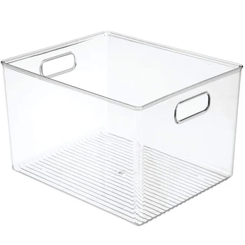 29X20X15cm Akryl Transparentný Chladnička Úložný Box Ploche Ubytovni Kúpeľňa Úložný Box