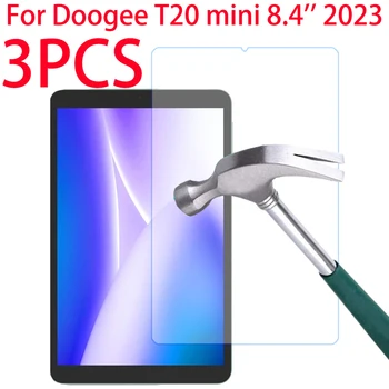 3 Kusov HD Poškriabaniu Dôkaz Tvrdeného Skla Screen Protector Pre Doogee T20 mini 8.4 palcový 2023 Tablet Ochranný Film