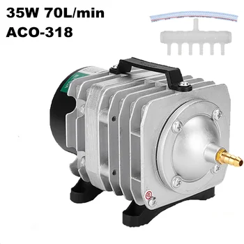 6 Spôsob Vzduchu Aerator Čerpadla maximálne 45 w 70 L/min Elektromagnetický Kompresor akvárium Kyslíka Čerpadlo Vzduch Hydroponics