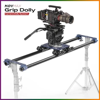 Movmax Grip Dolly Pro Kit Fotoaparát Dolly Systém S Flightcase Bezkonkurenčnú Flexibilitu a Adaptabilitu