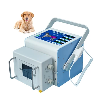 Prenosné 10 Palca Displej 3.5 KW Vysoké Frekvencie X-ray Generátor Stroj Pre Veterinárne Zvierat Pet Použitie