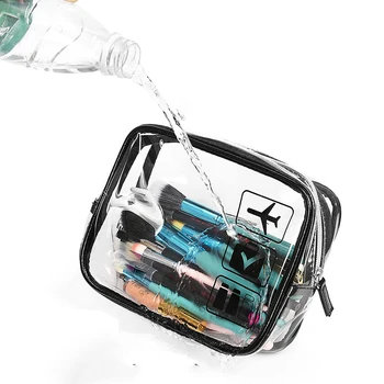 Prenosné Cestovné Wash Bag Žena Transparentné Vodeodolný Make-Up Odkladacie Puzdro Veľkú Kapacitu Kozmetické Organizátor Krása Ženy Prípade