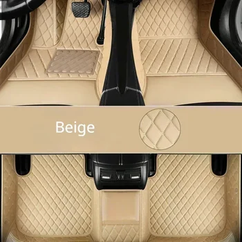 Vlastné LOGO Auta Podlahové Rohože pre Peugeot 308 SW 2007-2019 Rokov Auto Telefón do Vrecka 100% Fit Interiérové Detaily Auto Príslušenstvo