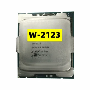 Xeon W-2123 CPU 14 Nm 4-Jadrá 8-Vlákna 3.6 GHz 8.25 MB 120W Procesor W2123 LGA2066 pre C422 Doska